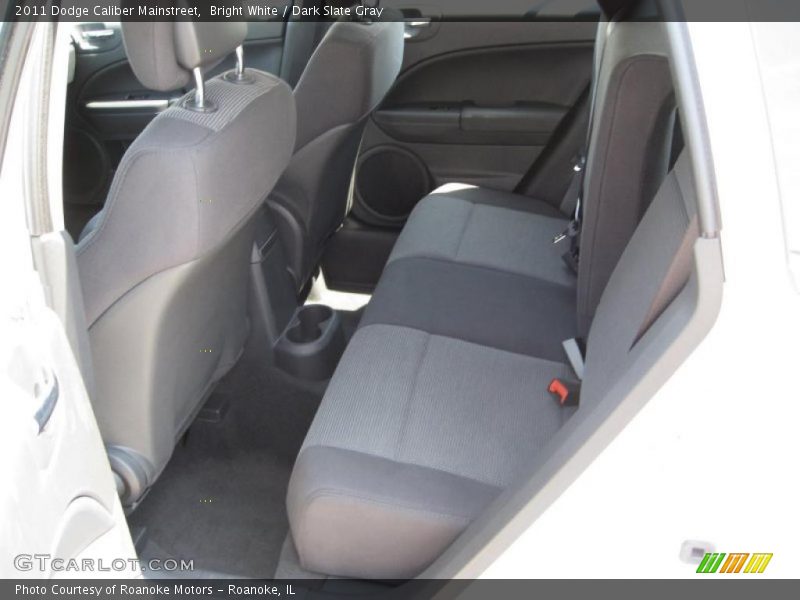 Bright White / Dark Slate Gray 2011 Dodge Caliber Mainstreet