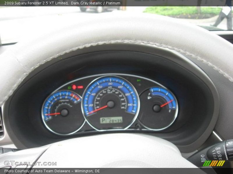 Dark Gray Metallic / Platinum 2009 Subaru Forester 2.5 XT Limited
