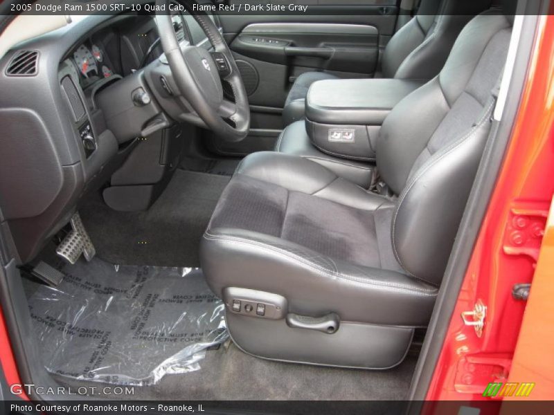  2005 Ram 1500 SRT-10 Quad Cab Dark Slate Gray Interior