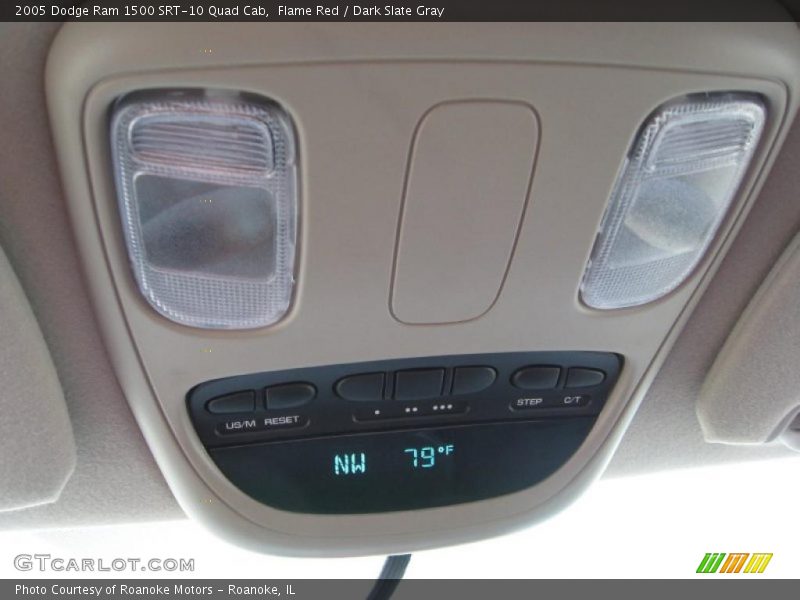 Flame Red / Dark Slate Gray 2005 Dodge Ram 1500 SRT-10 Quad Cab