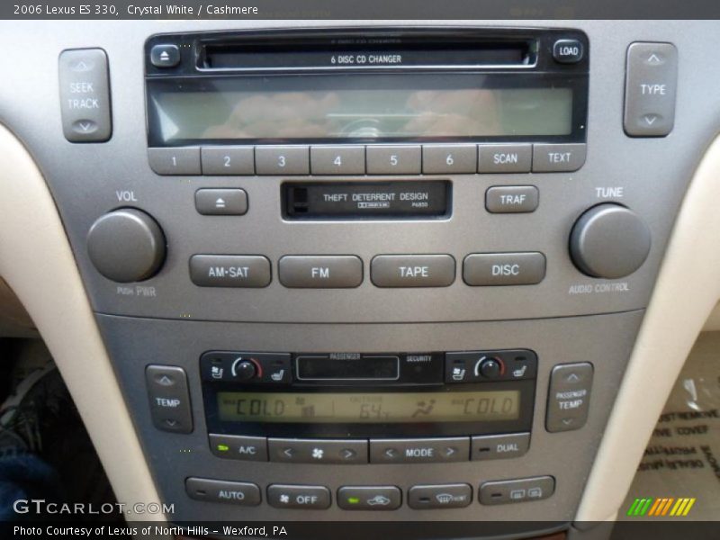 Crystal White / Cashmere 2006 Lexus ES 330