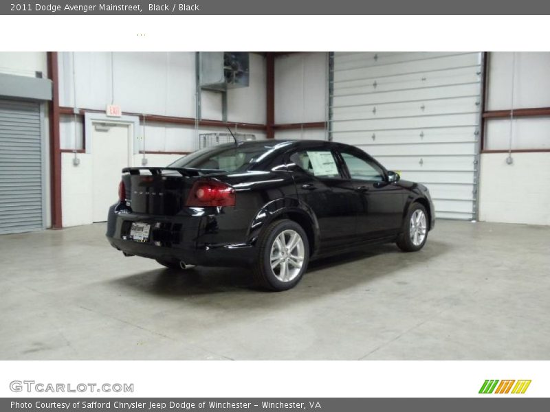 Black / Black 2011 Dodge Avenger Mainstreet