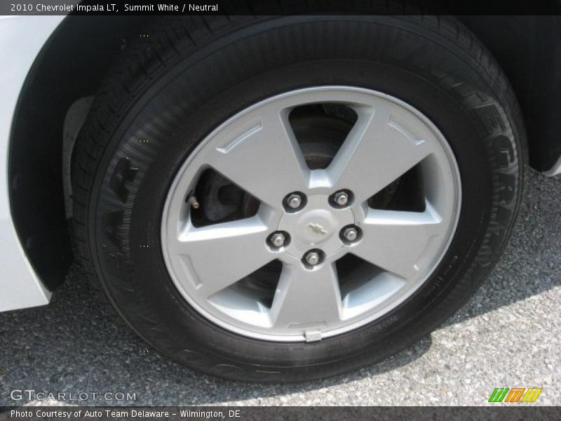 Summit White / Neutral 2010 Chevrolet Impala LT