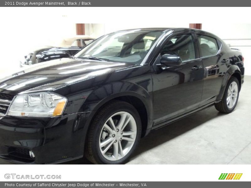 Black / Black 2011 Dodge Avenger Mainstreet