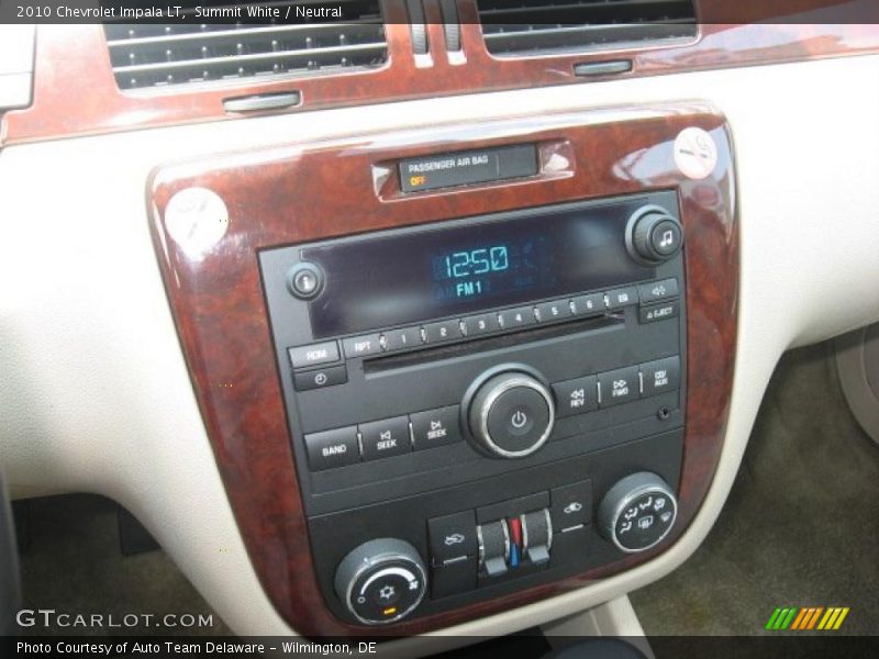 Summit White / Neutral 2010 Chevrolet Impala LT