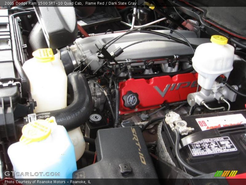  2005 Ram 1500 SRT-10 Quad Cab Engine - 8.3 Liter SRT OHV 20-Valve V10