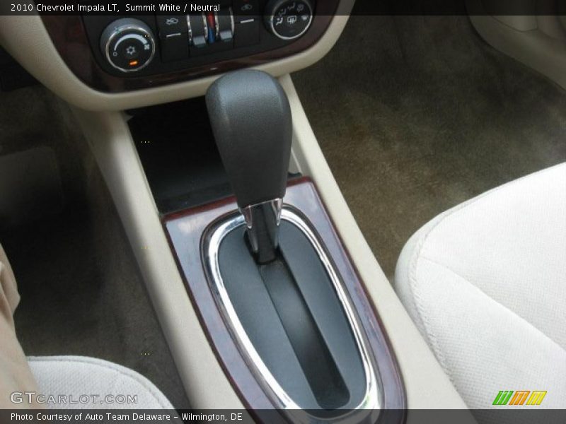Summit White / Neutral 2010 Chevrolet Impala LT