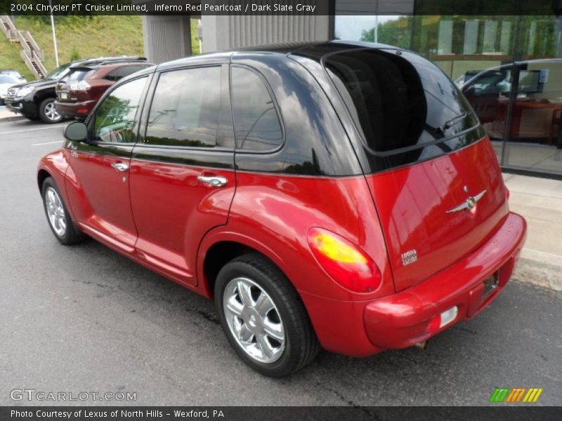 Inferno Red Pearlcoat / Dark Slate Gray 2004 Chrysler PT Cruiser Limited