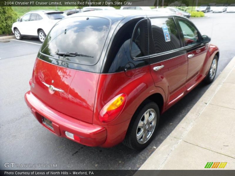 Inferno Red Pearlcoat / Dark Slate Gray 2004 Chrysler PT Cruiser Limited