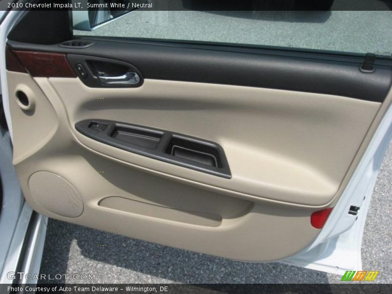Summit White / Neutral 2010 Chevrolet Impala LT