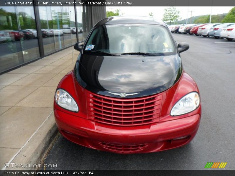 Inferno Red Pearlcoat / Dark Slate Gray 2004 Chrysler PT Cruiser Limited