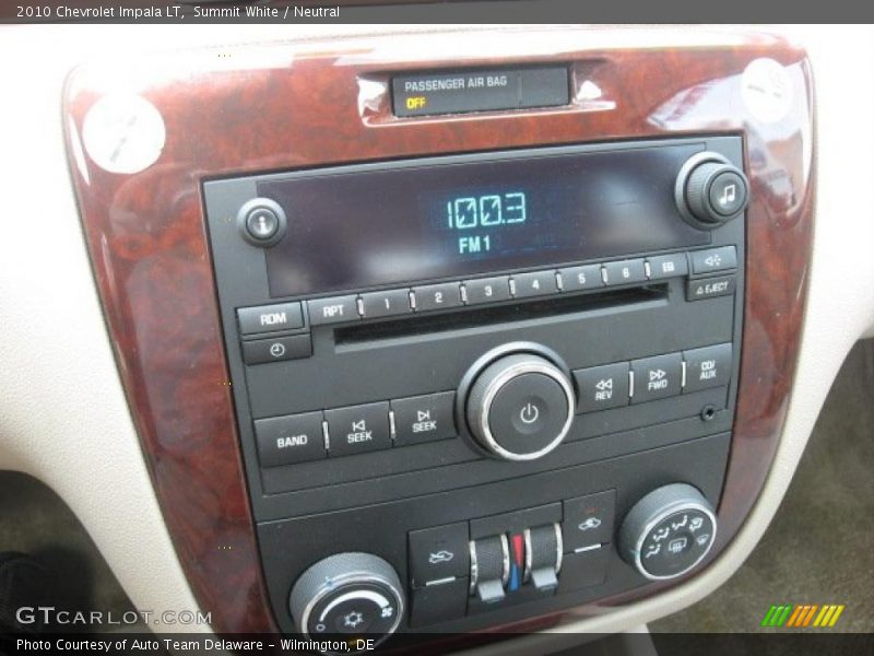 Summit White / Neutral 2010 Chevrolet Impala LT