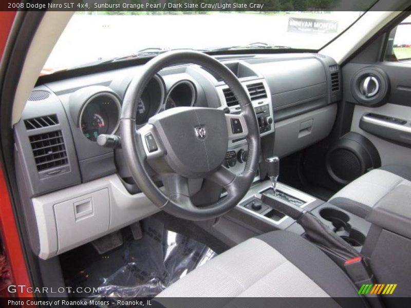 Sunburst Orange Pearl / Dark Slate Gray/Light Slate Gray 2008 Dodge Nitro SLT 4x4