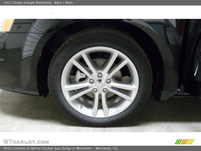 Black / Black 2011 Dodge Avenger Mainstreet