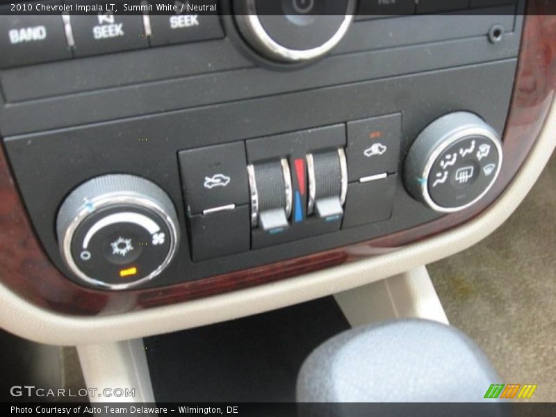 Summit White / Neutral 2010 Chevrolet Impala LT