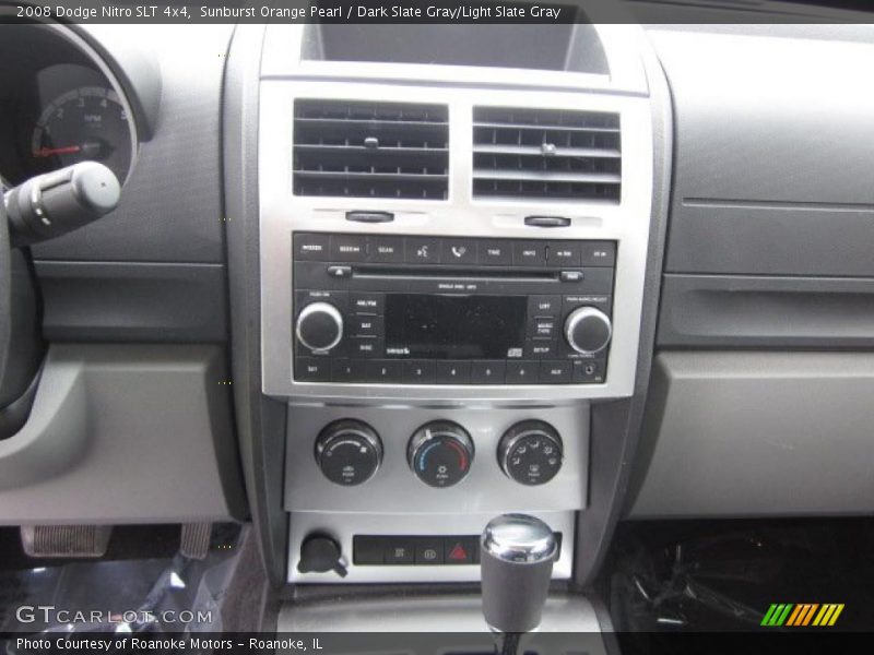 Sunburst Orange Pearl / Dark Slate Gray/Light Slate Gray 2008 Dodge Nitro SLT 4x4