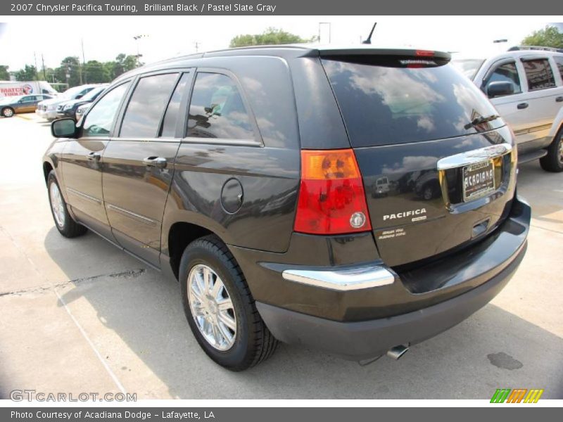 Brilliant Black / Pastel Slate Gray 2007 Chrysler Pacifica Touring