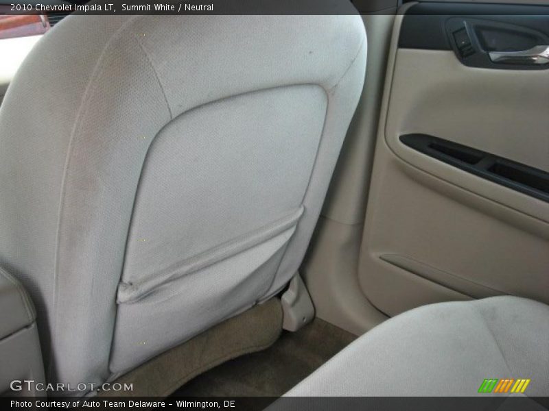 Summit White / Neutral 2010 Chevrolet Impala LT