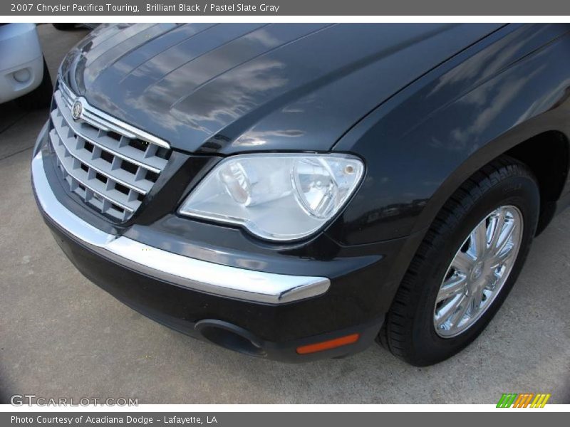 Brilliant Black / Pastel Slate Gray 2007 Chrysler Pacifica Touring