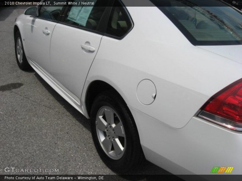 Summit White / Neutral 2010 Chevrolet Impala LT