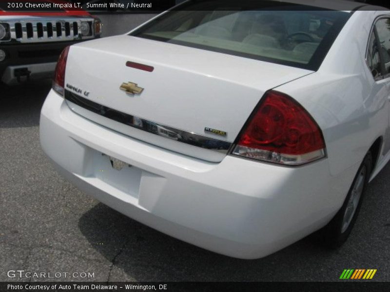 Summit White / Neutral 2010 Chevrolet Impala LT