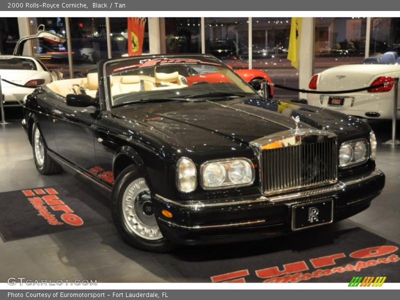 Black / Tan 2000 Rolls-Royce Corniche