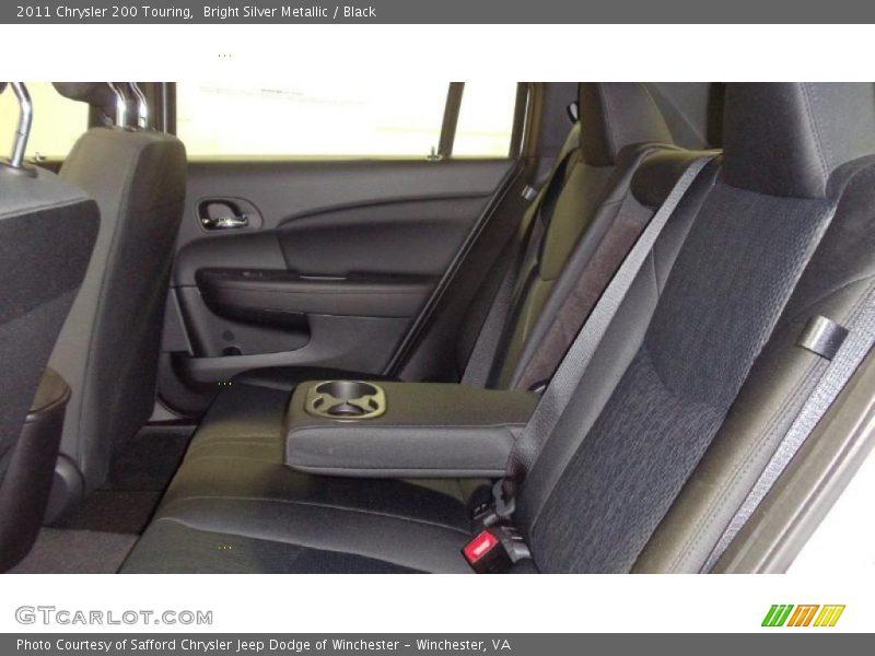 Bright Silver Metallic / Black 2011 Chrysler 200 Touring