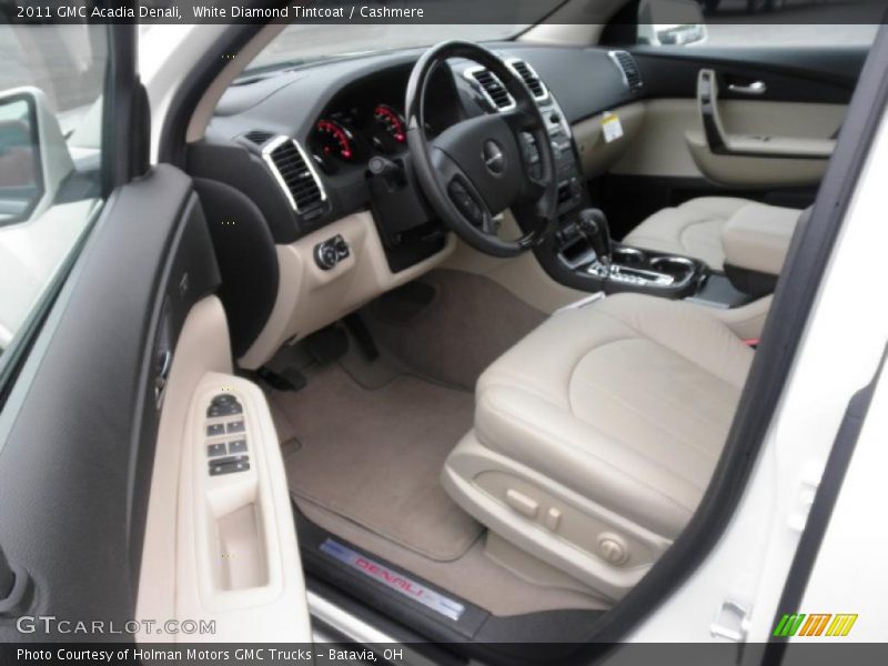 White Diamond Tintcoat / Cashmere 2011 GMC Acadia Denali