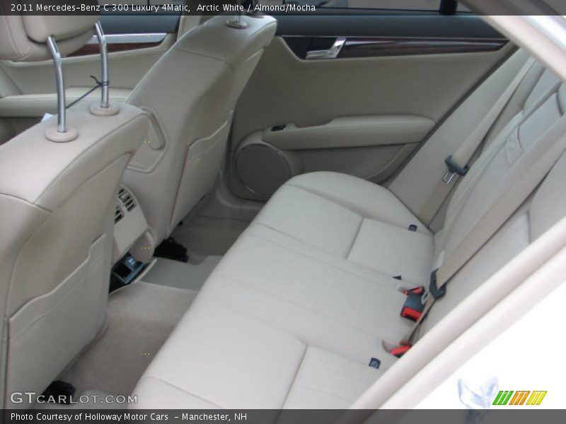Arctic White / Almond/Mocha 2011 Mercedes-Benz C 300 Luxury 4Matic