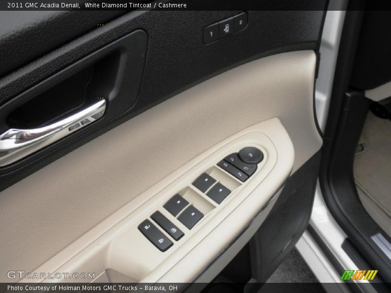 White Diamond Tintcoat / Cashmere 2011 GMC Acadia Denali