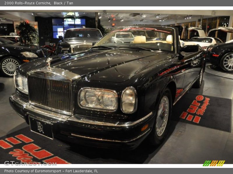 Black / Tan 2000 Rolls-Royce Corniche