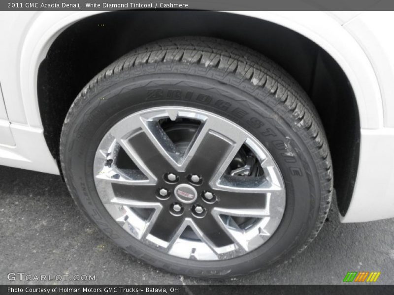 White Diamond Tintcoat / Cashmere 2011 GMC Acadia Denali