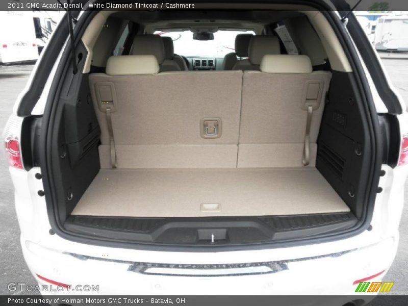 White Diamond Tintcoat / Cashmere 2011 GMC Acadia Denali