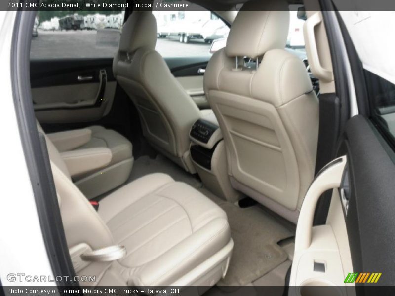 White Diamond Tintcoat / Cashmere 2011 GMC Acadia Denali