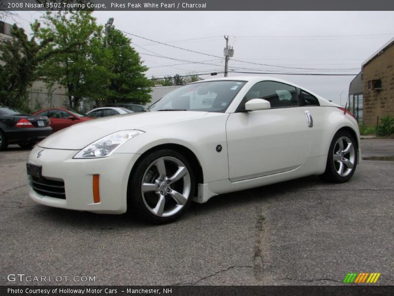Pikes Peak White Pearl / Charcoal 2008 Nissan 350Z Touring Coupe