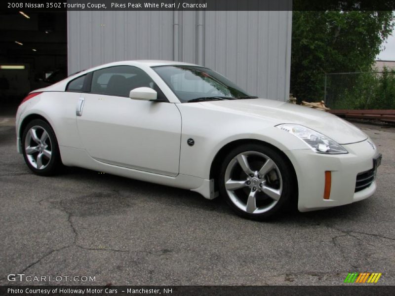 Pikes Peak White Pearl / Charcoal 2008 Nissan 350Z Touring Coupe