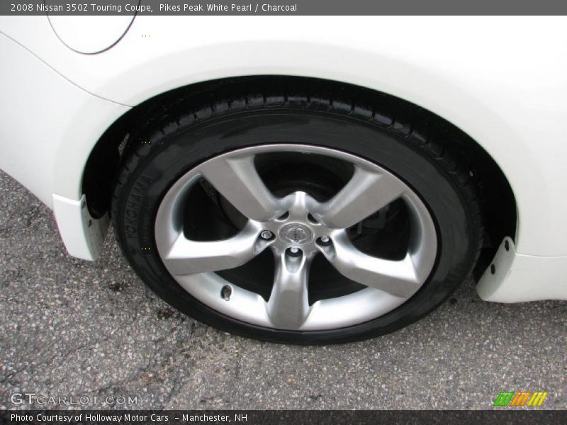 Pikes Peak White Pearl / Charcoal 2008 Nissan 350Z Touring Coupe