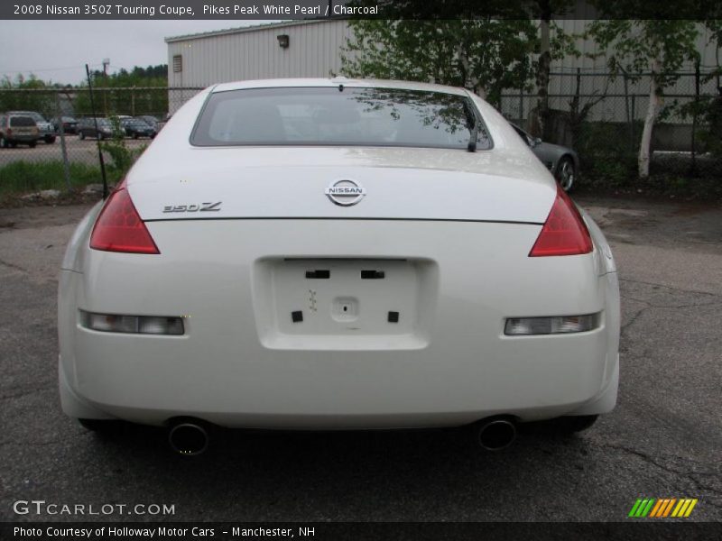 Pikes Peak White Pearl / Charcoal 2008 Nissan 350Z Touring Coupe
