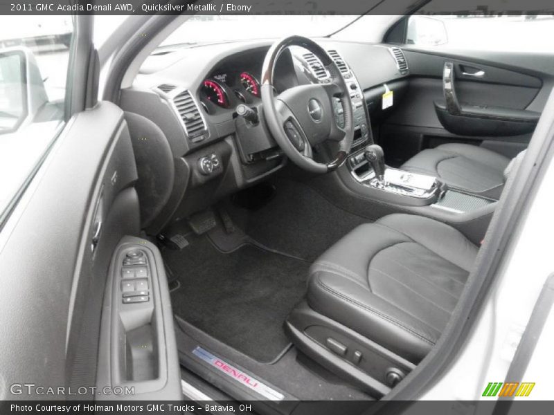 Quicksilver Metallic / Ebony 2011 GMC Acadia Denali AWD