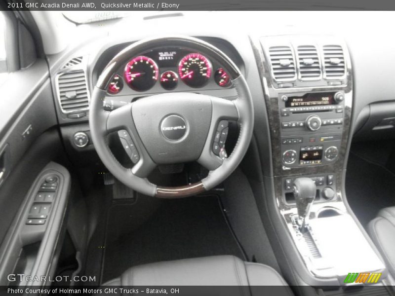 Quicksilver Metallic / Ebony 2011 GMC Acadia Denali AWD