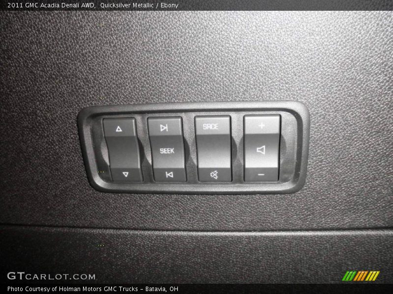 Quicksilver Metallic / Ebony 2011 GMC Acadia Denali AWD