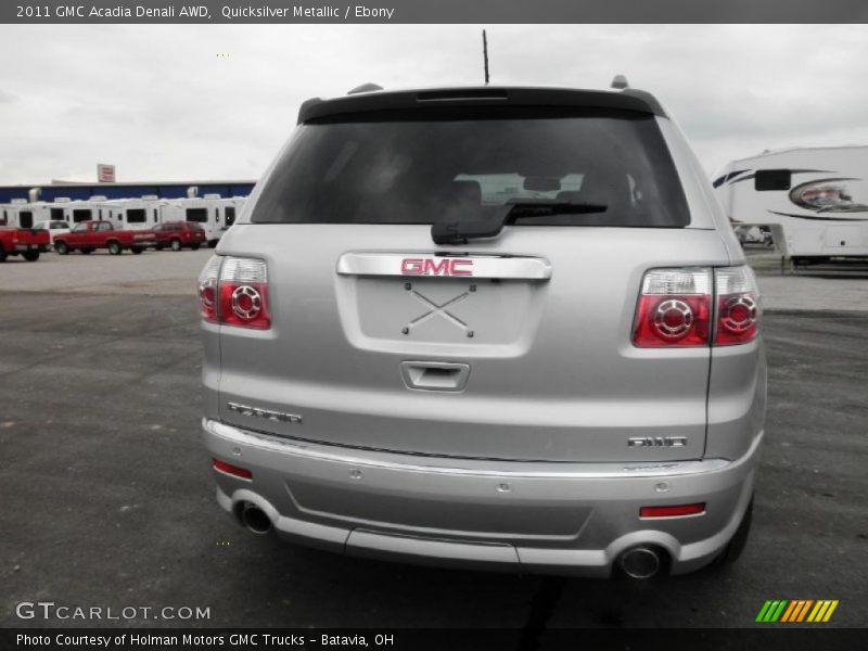 Quicksilver Metallic / Ebony 2011 GMC Acadia Denali AWD