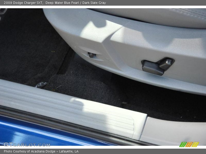 Deep Water Blue Pearl / Dark Slate Gray 2009 Dodge Charger SXT