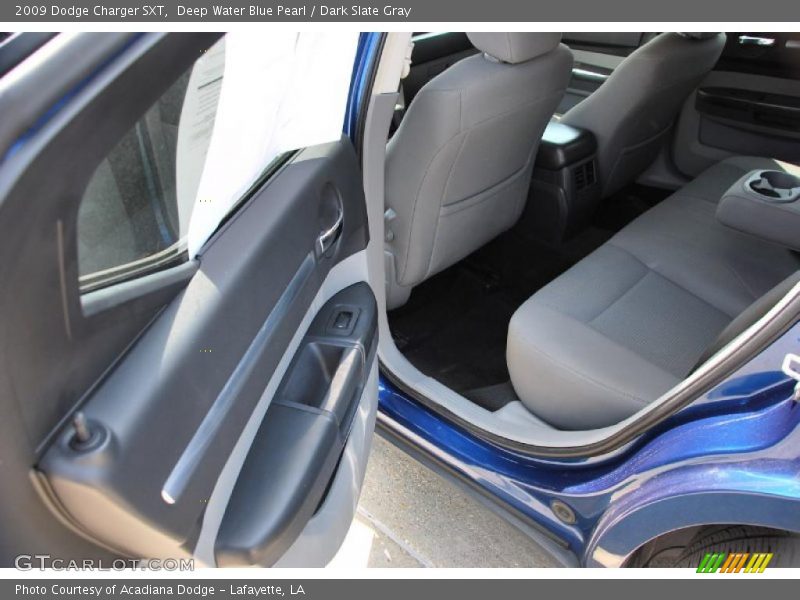 Deep Water Blue Pearl / Dark Slate Gray 2009 Dodge Charger SXT