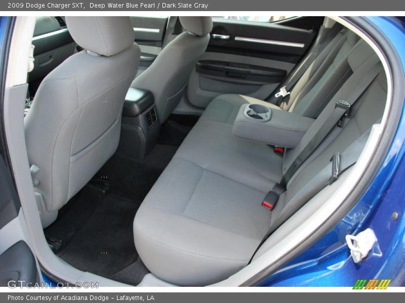 Deep Water Blue Pearl / Dark Slate Gray 2009 Dodge Charger SXT