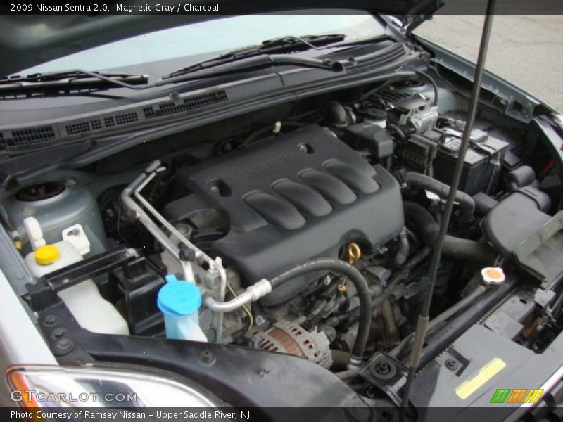 Magnetic Gray / Charcoal 2009 Nissan Sentra 2.0
