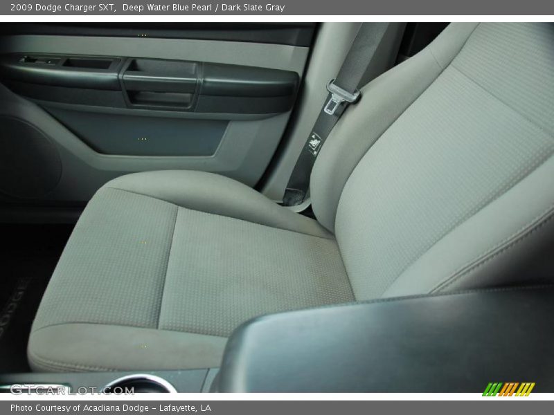 Deep Water Blue Pearl / Dark Slate Gray 2009 Dodge Charger SXT
