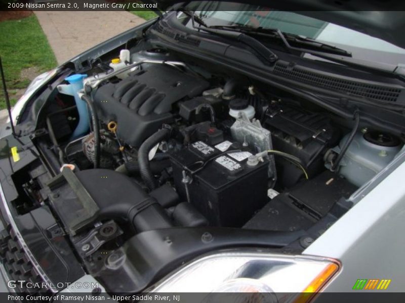 Magnetic Gray / Charcoal 2009 Nissan Sentra 2.0