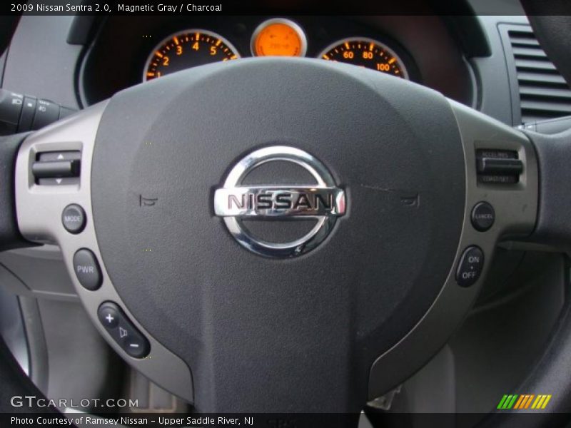 Magnetic Gray / Charcoal 2009 Nissan Sentra 2.0
