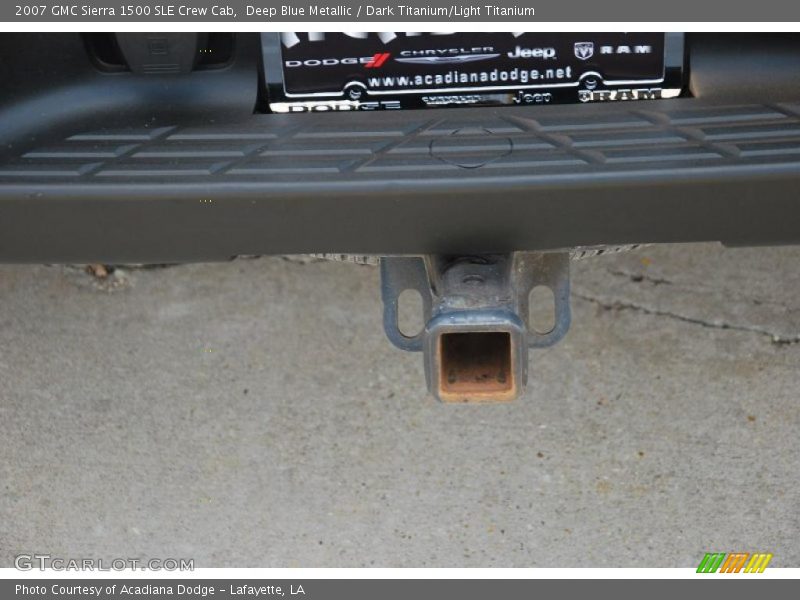 Deep Blue Metallic / Dark Titanium/Light Titanium 2007 GMC Sierra 1500 SLE Crew Cab